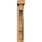 Ekena Millwork Balboa Block Rough Sawn Bracket w/ Offset Brace, Western Red Cedar, 4"W x 16"D x 24"H BKT0402X16X24BOA05RWR - alternate 2